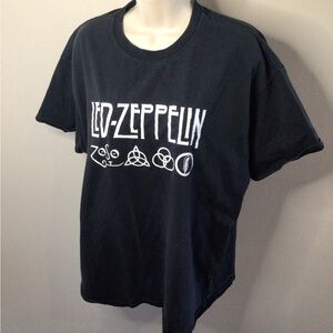 Led-Zeppelin XL black t shirt